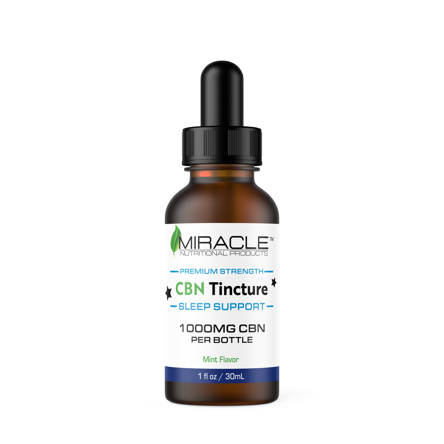 CBN Sleep Support Tincture Drops (with MCT)