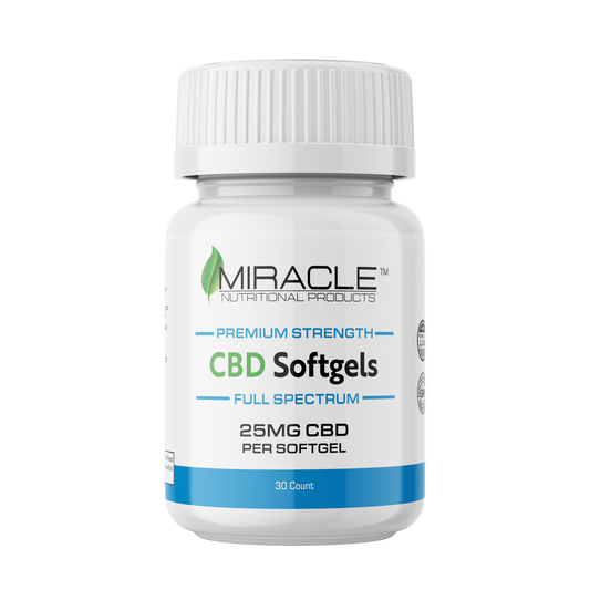 25mg Full Spectrum CBD Softgels