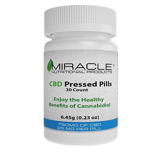 CBD Pressed Pill Bottle 750mg (30ct)