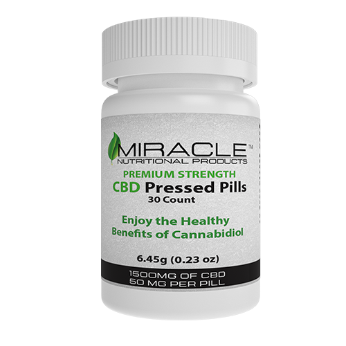 Premium Strength CBD Pressed Pills 1500mg (30ct)